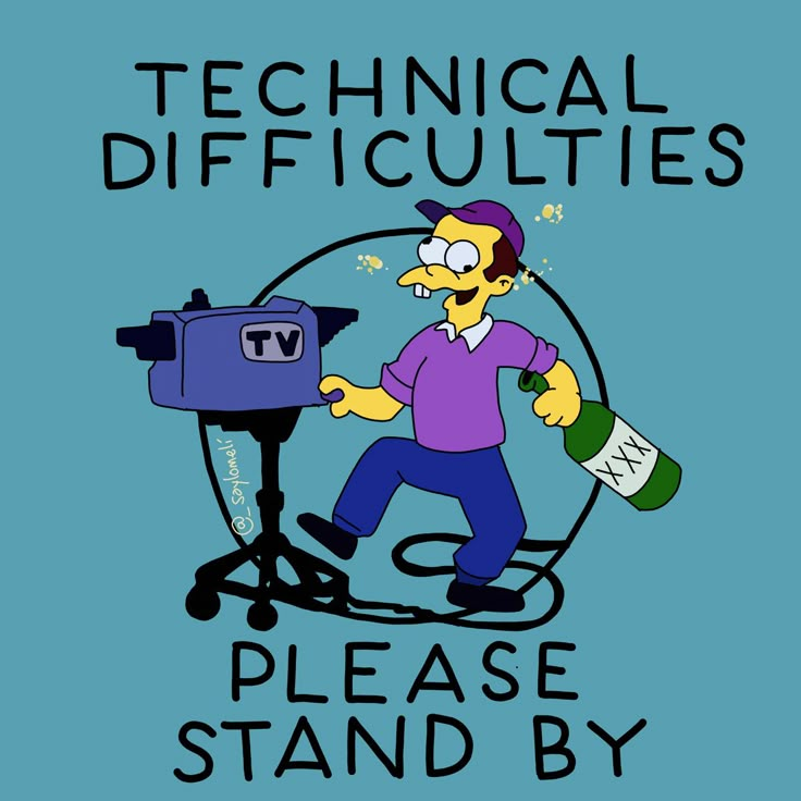 Technical difficulties. Please stand by.
